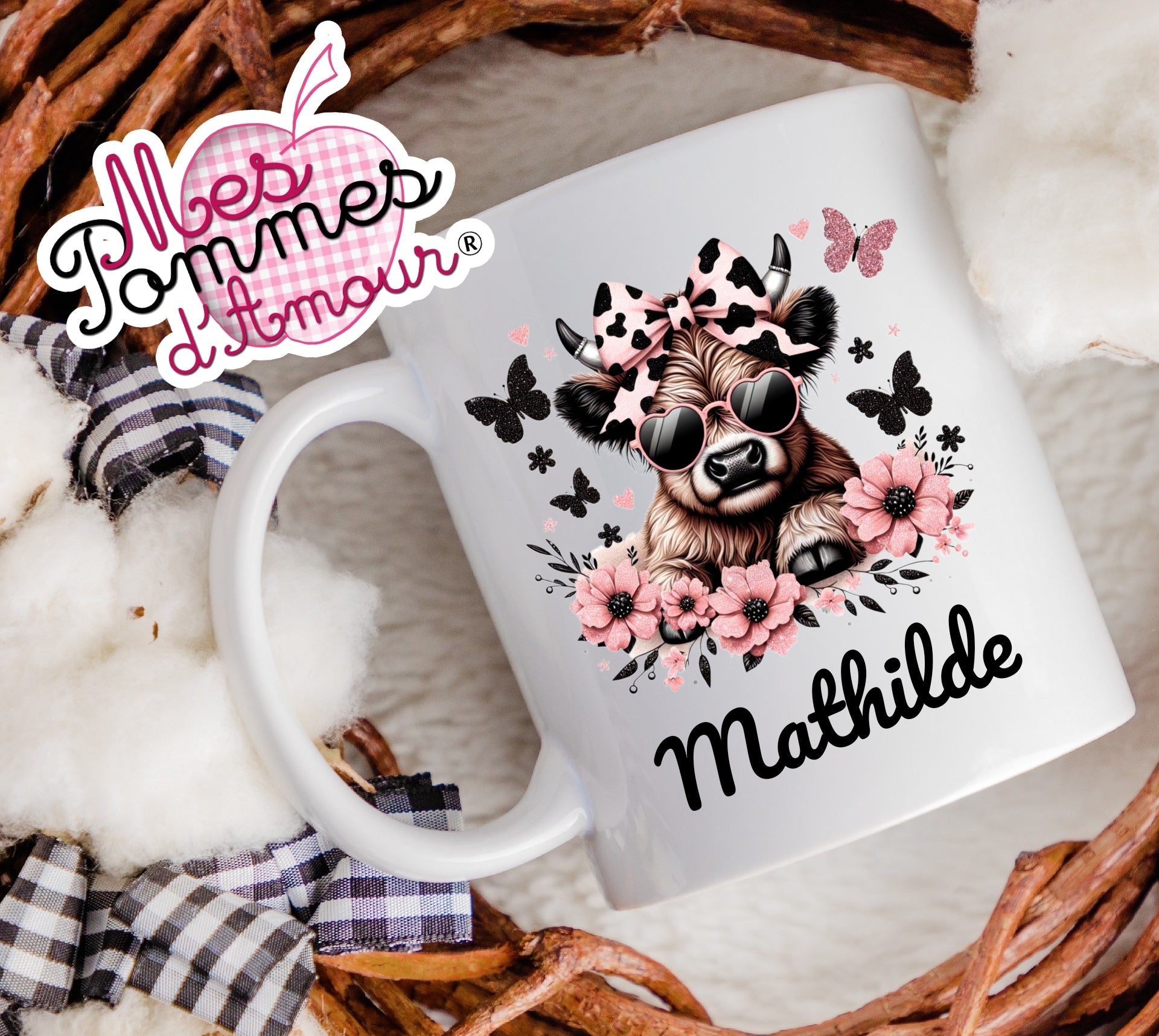 Mugs et gourdes personnalisés - Mes Pommes D'Amour Cadeaux naissance