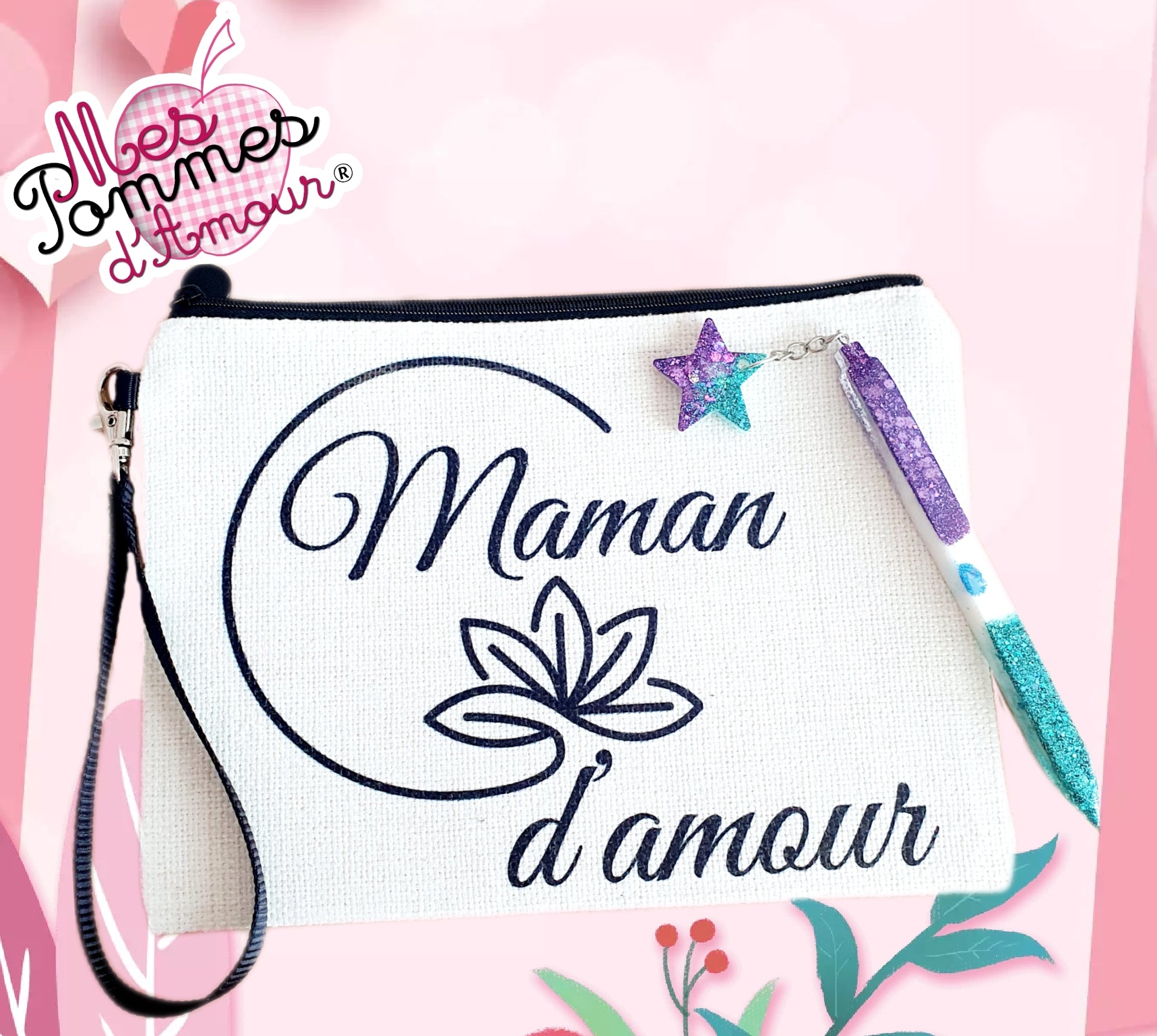 Pochette personnalisée Amour