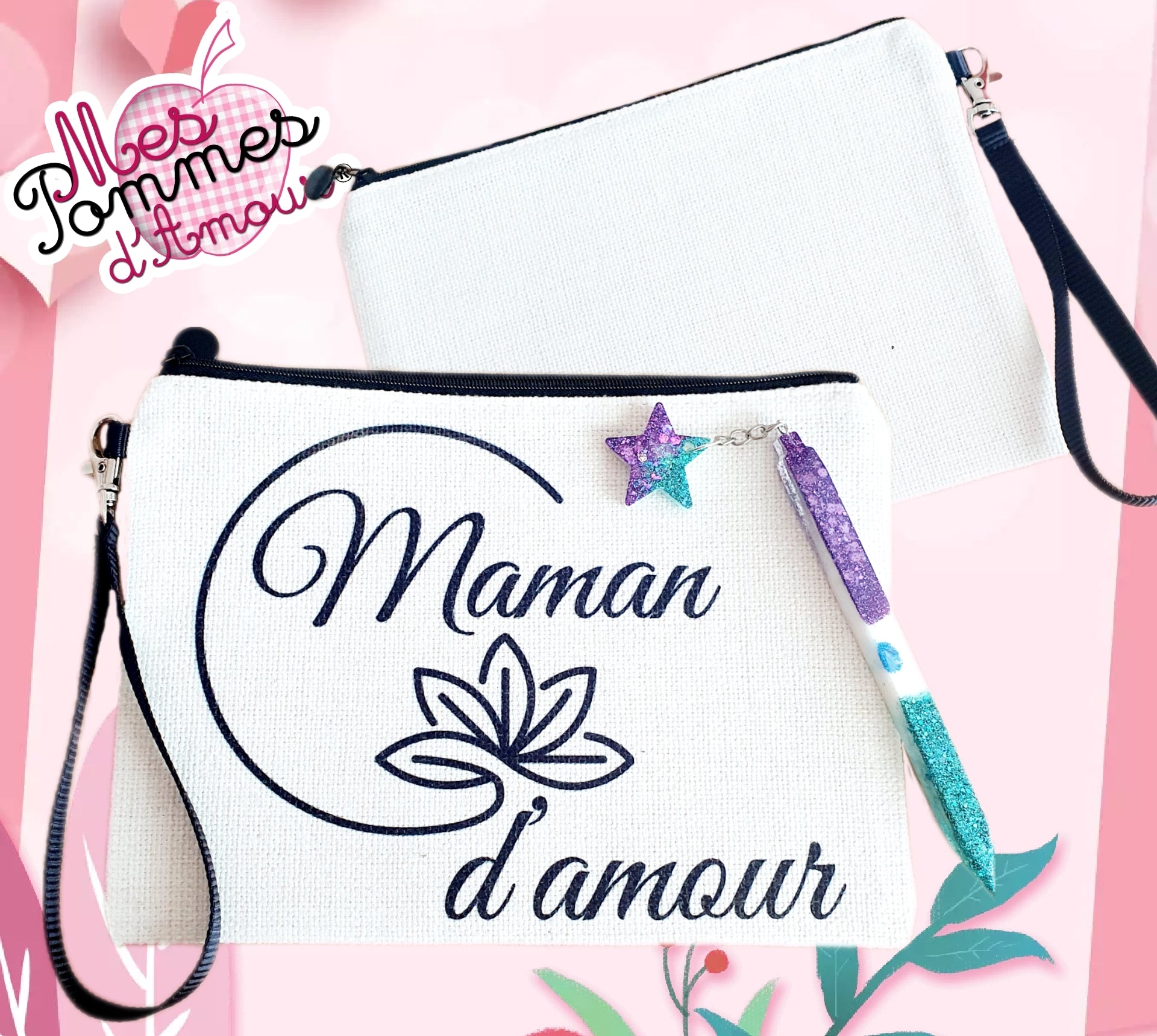 Pochette personnalisée Amour