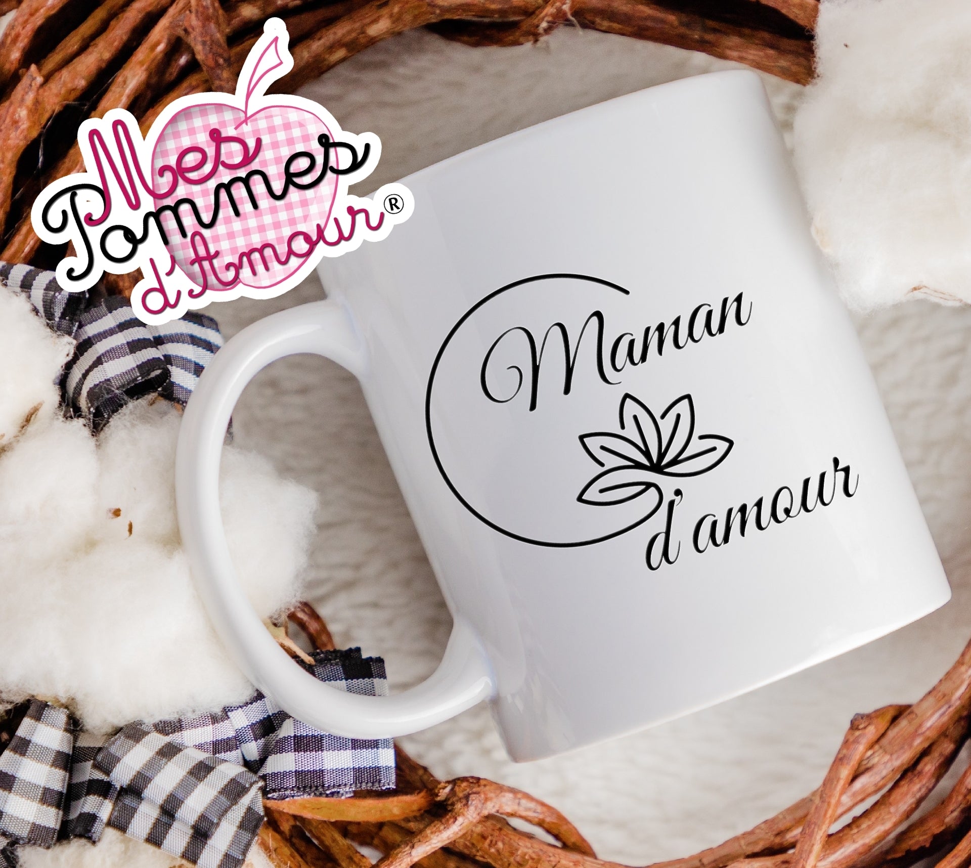Mug Personnalisé avec Message d'Amour