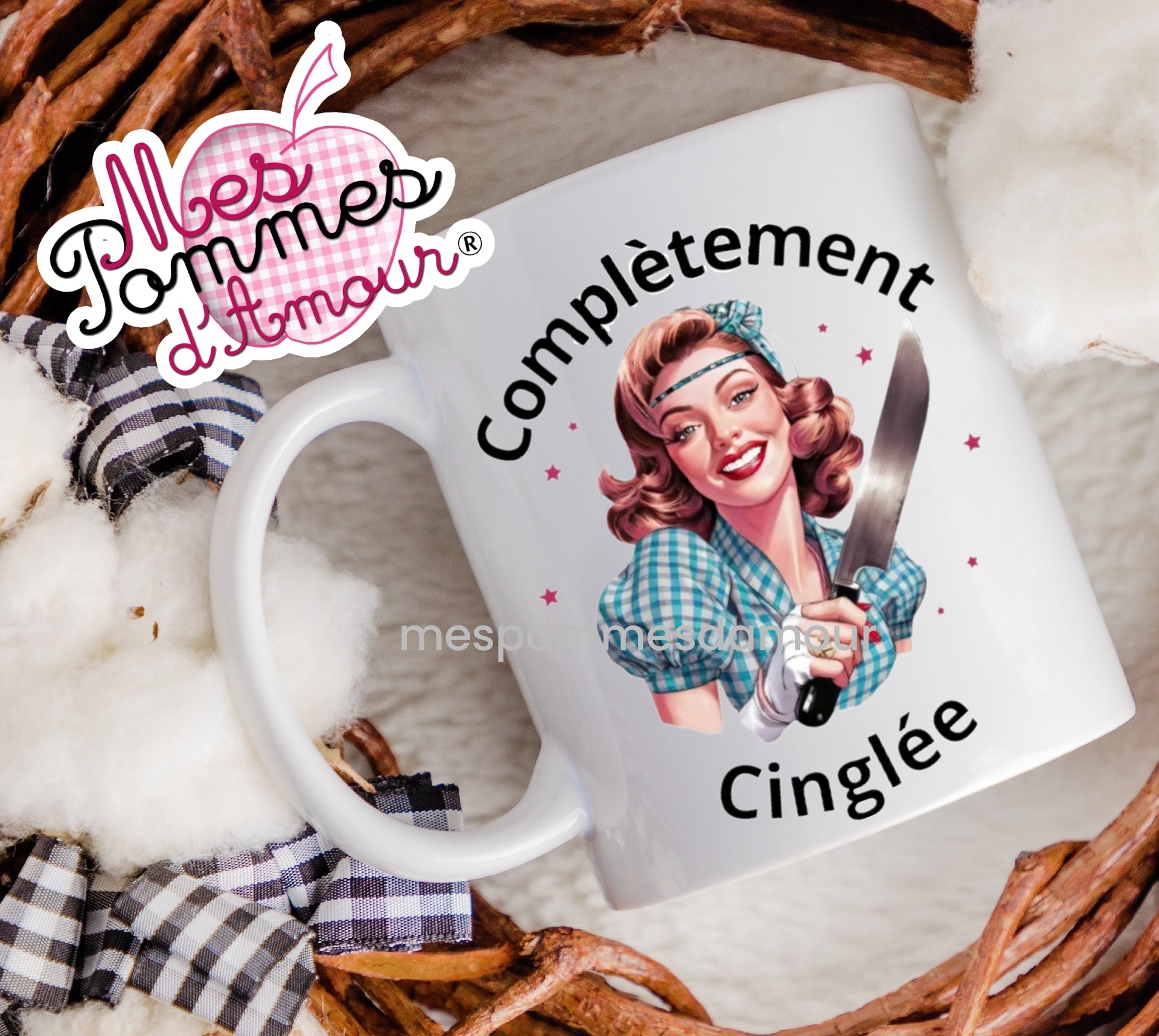 Mug tasse personnalisé humour femme sarcastique