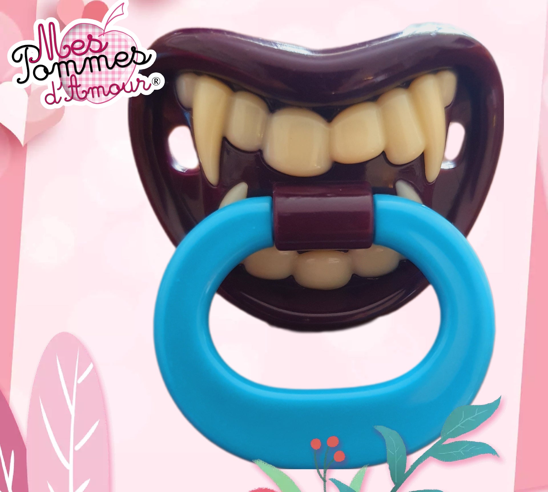 Tétine rigolote bébé