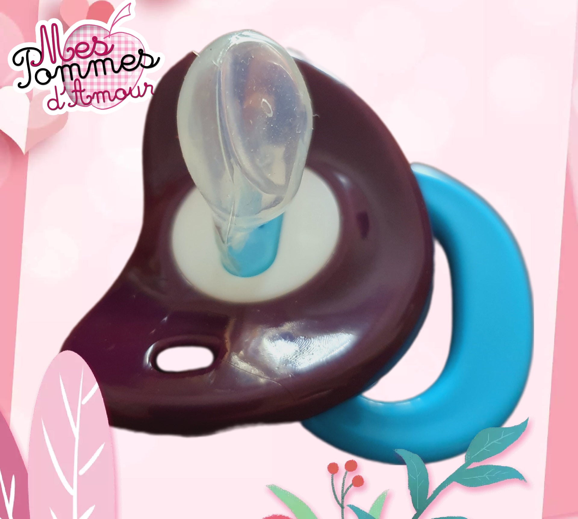 Tétine rigolote bébé