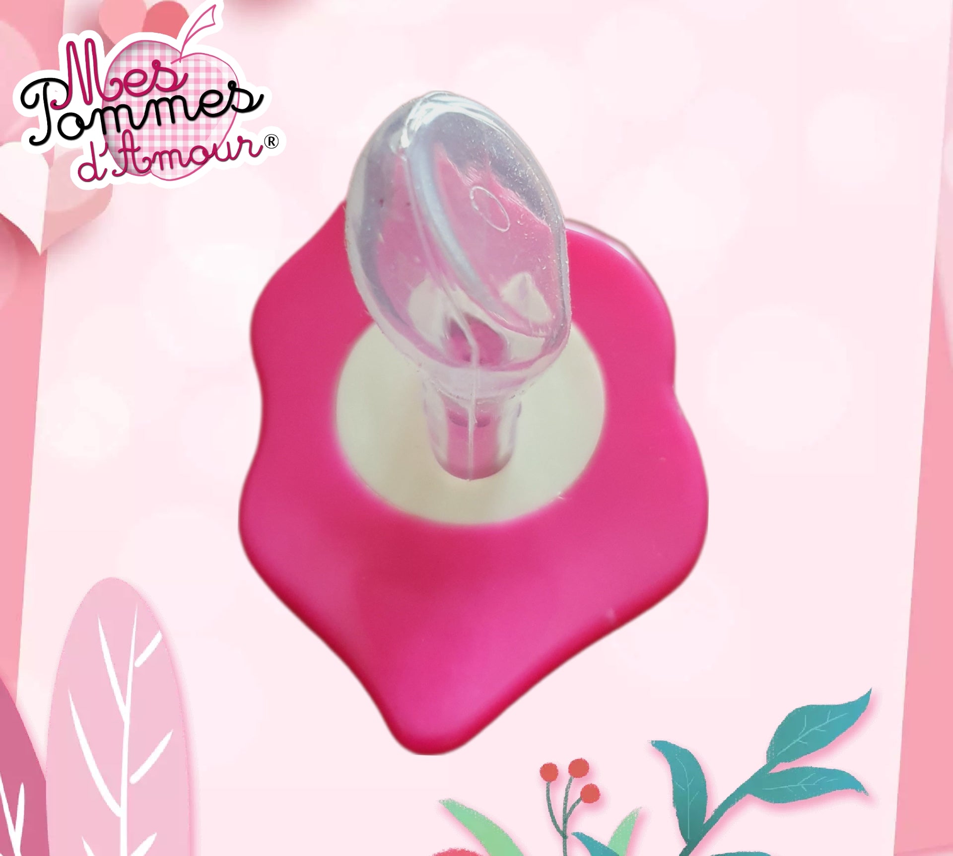 Tétine rigolote bébé