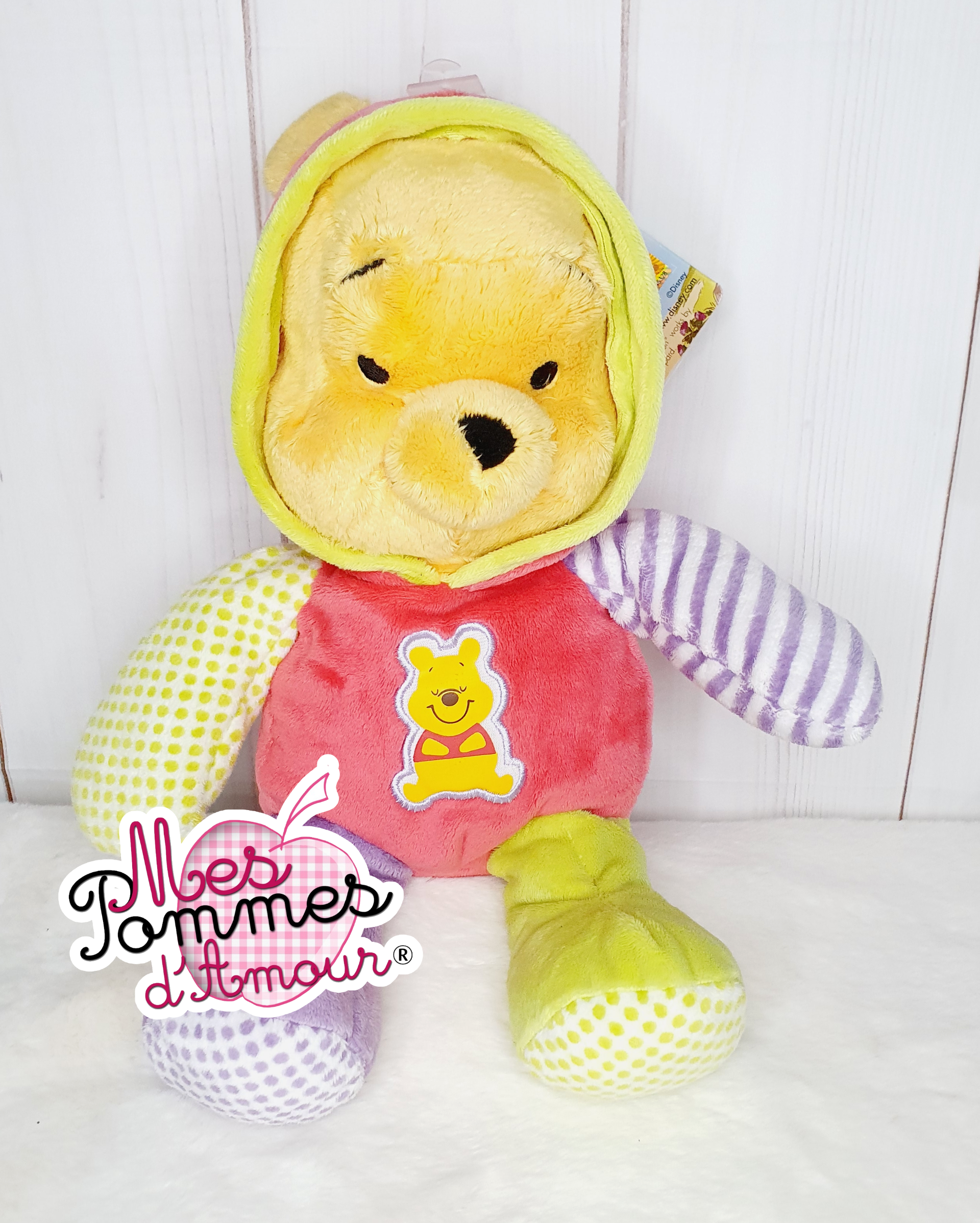 Peluche Winnie Disney pyjama