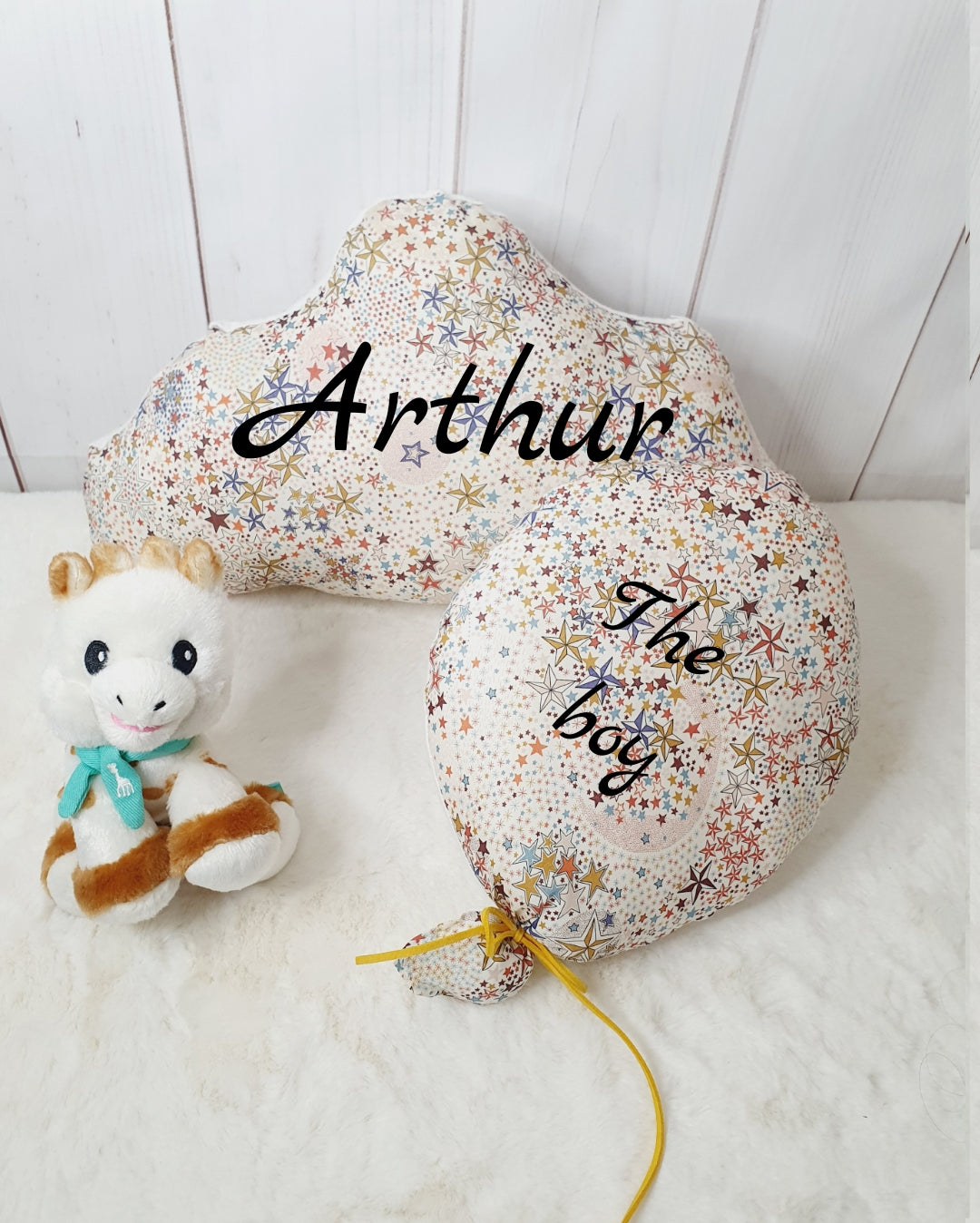 Veilleuse nuage et son ballon personnalisable