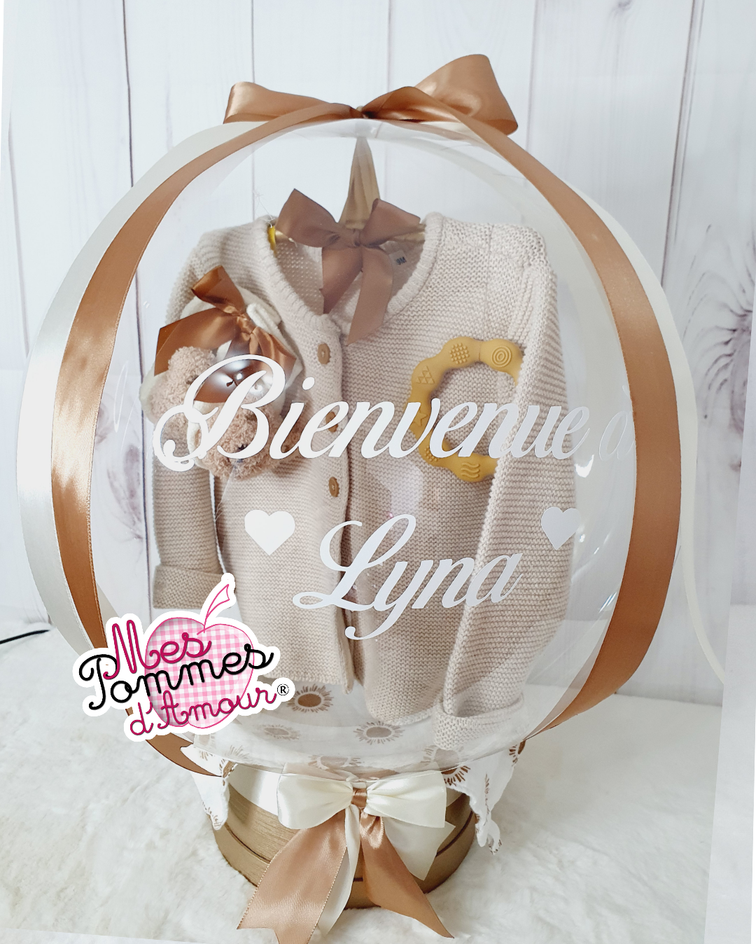Ballon bulle layette bébé
