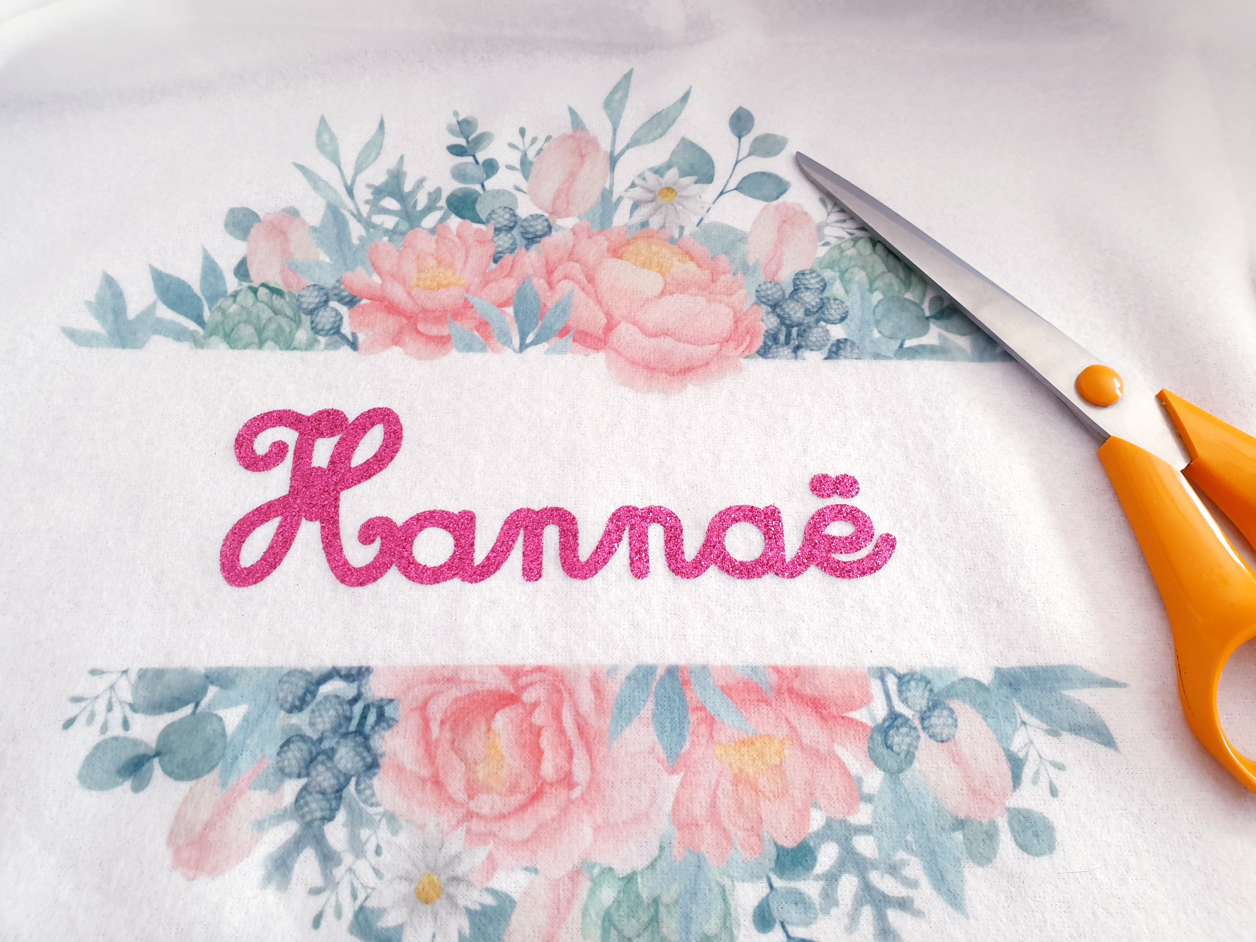 Couverture bébé personnalisée flamant rose