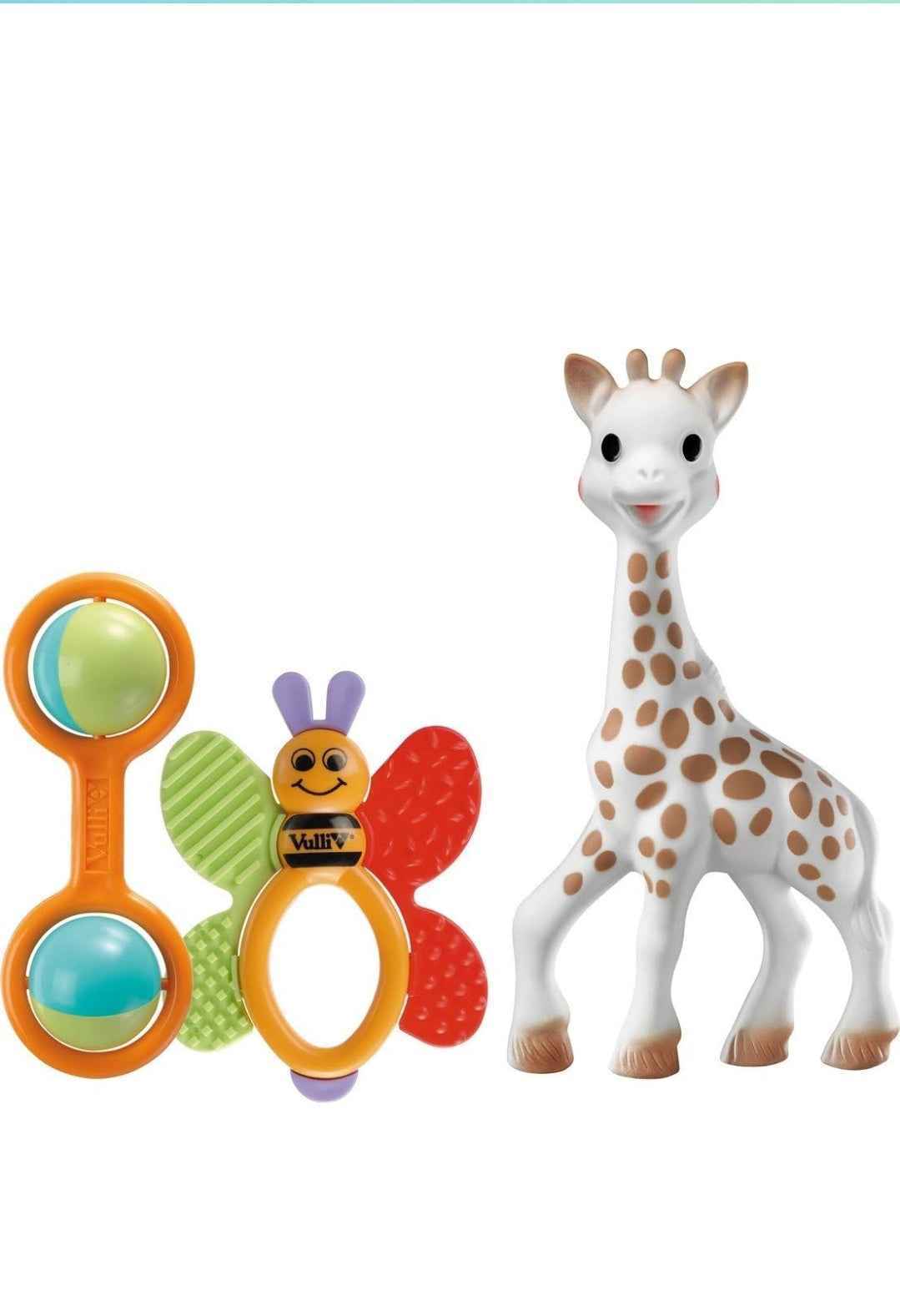 Grand Gâteau de couches mixte jouets Sophie la girafe - Mes Pommes D'Amour Cadeaux naissance