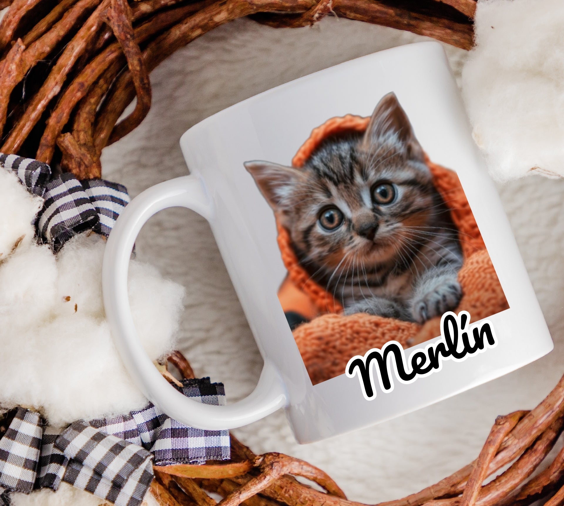 mug personnalisé avec photo et message