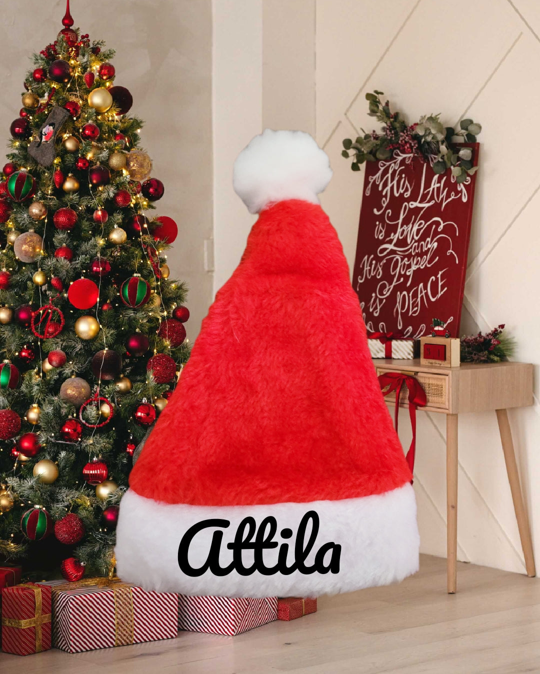 Bonnet de Noël personnalisé pour animaux