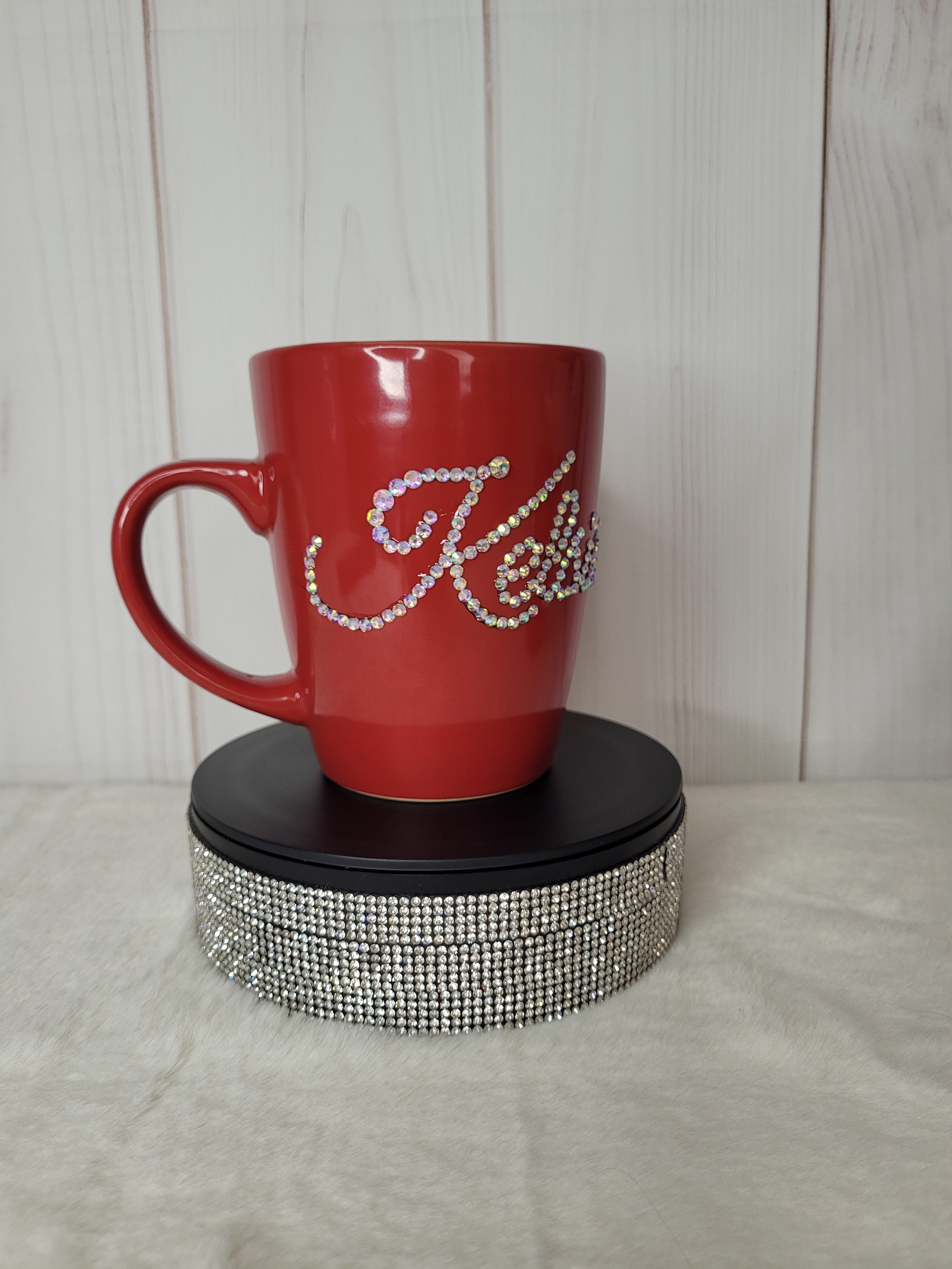 Tasse cristaux personnalisé
