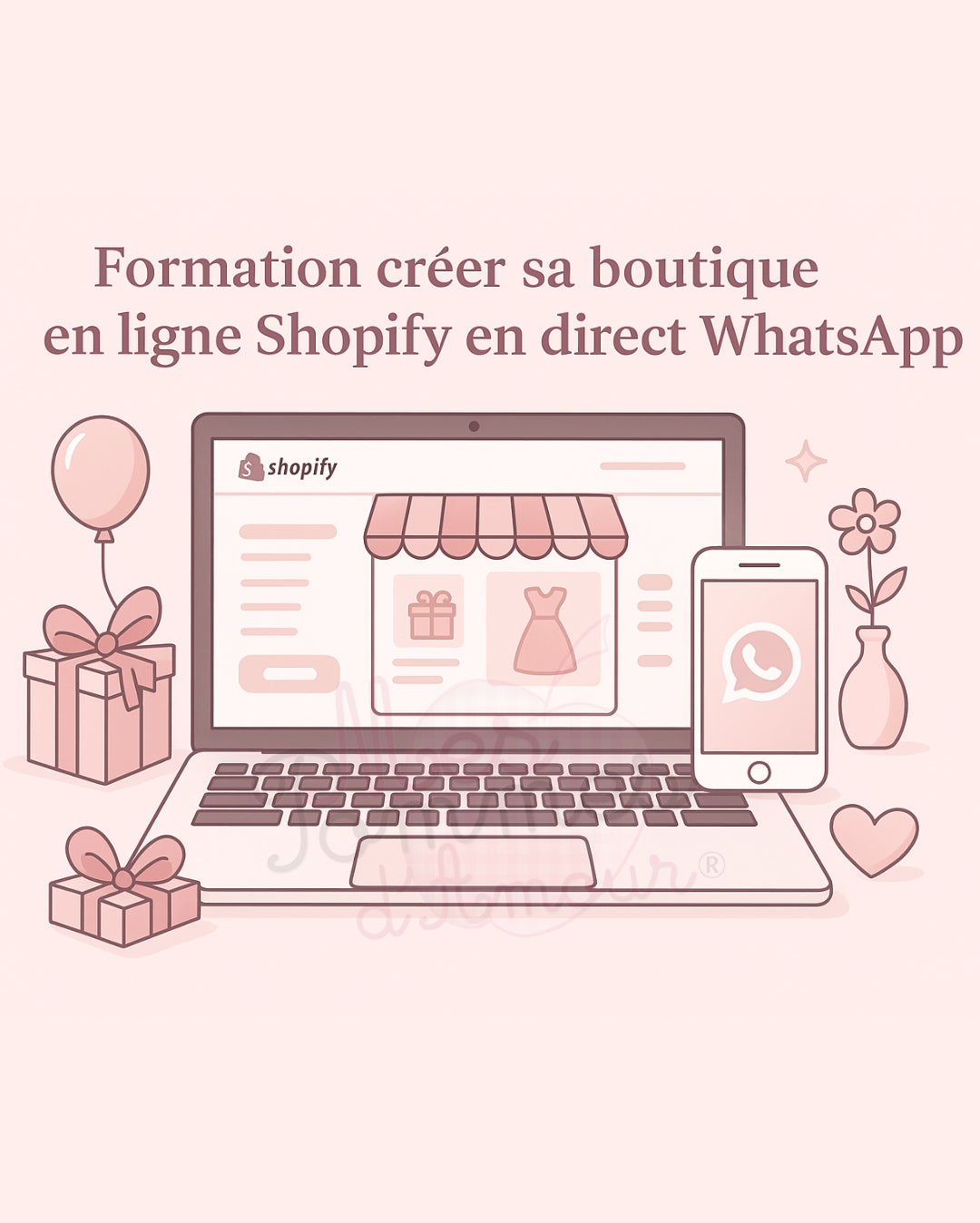 Formation e-commerce créer sa boutique Shopify rapidement