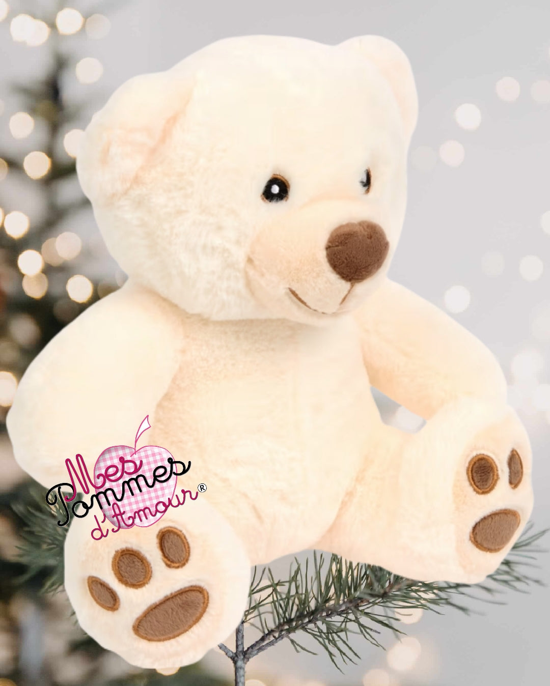 Ballon bulle peluche naissance anniversaire – Cadeau personnalisé