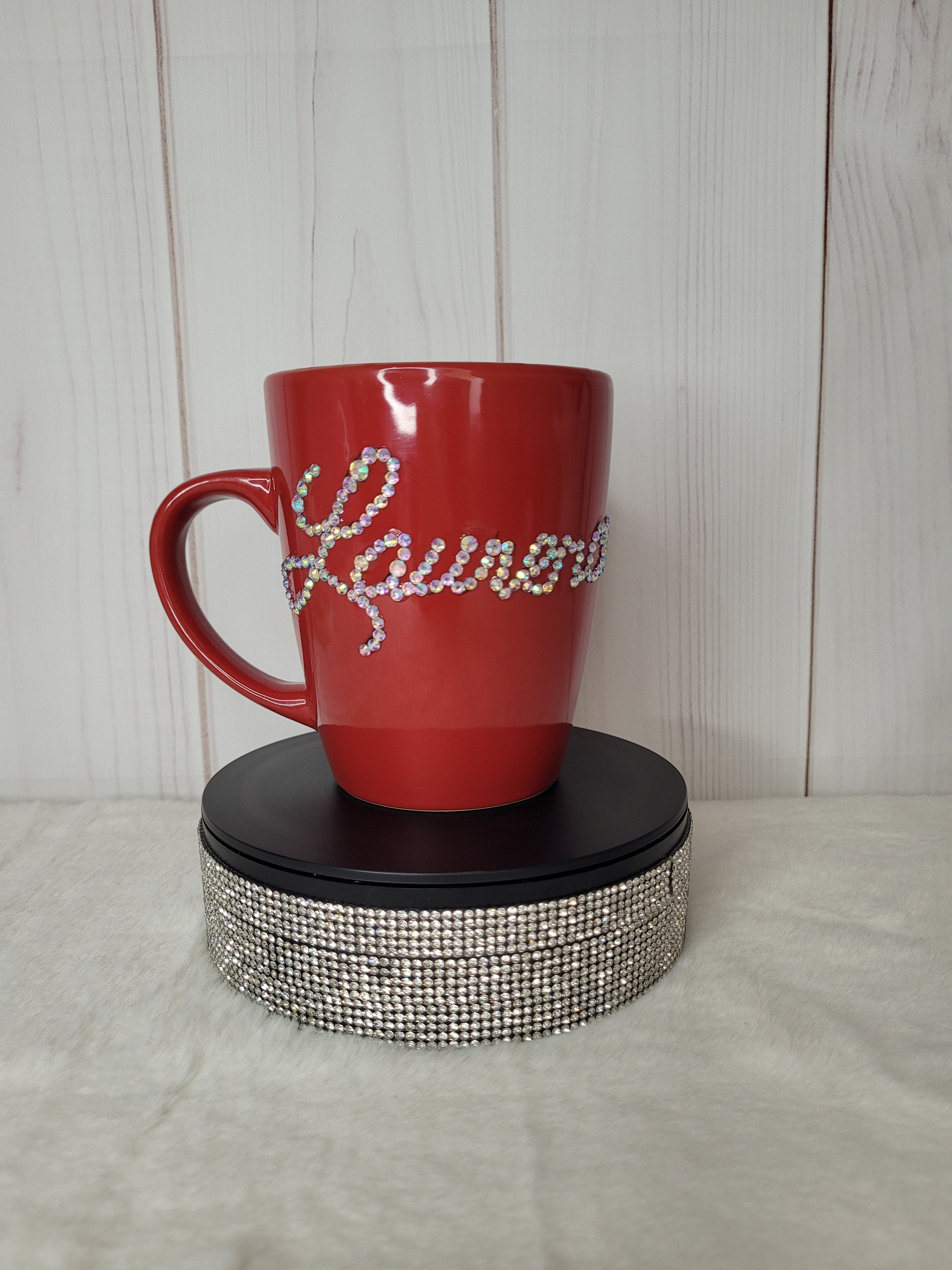 Tasse cristaux personnalisé