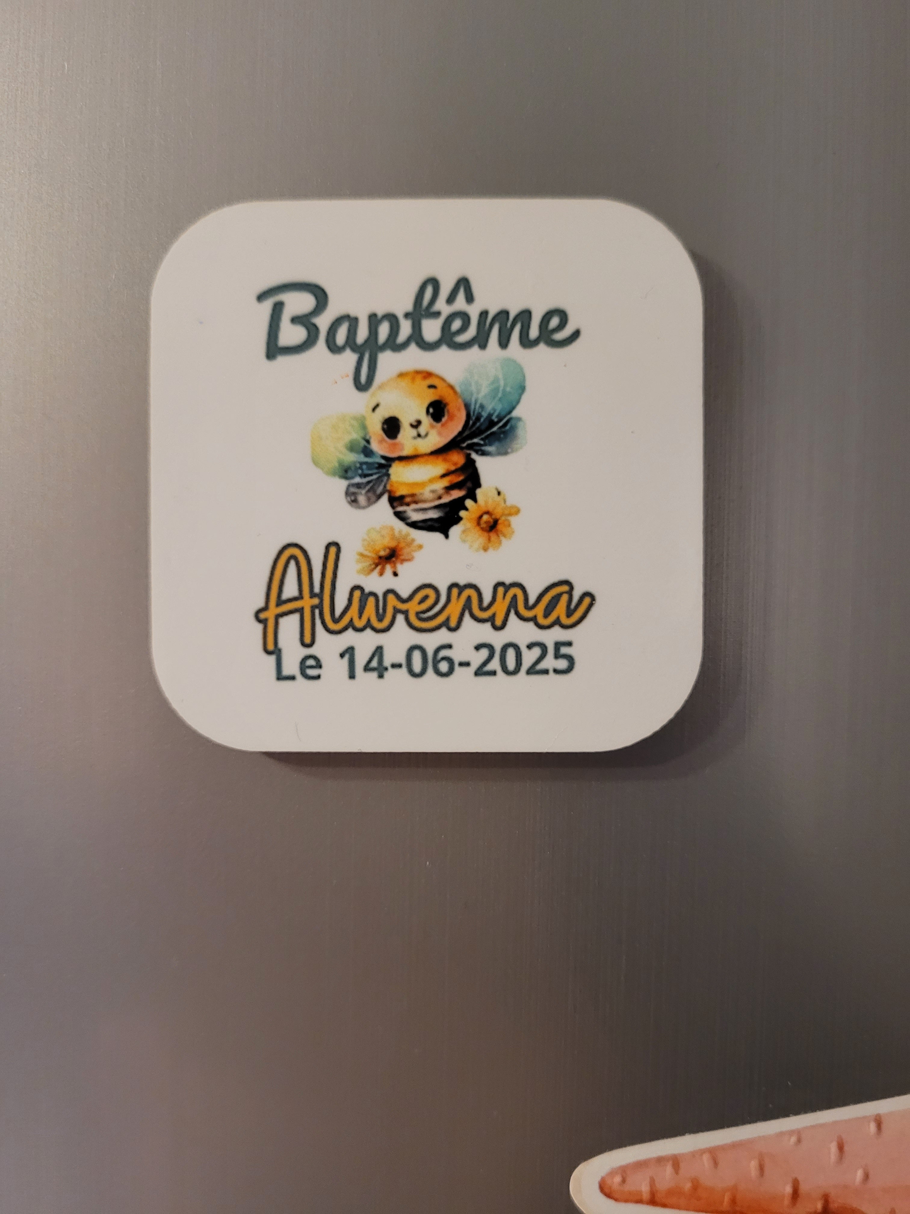 Magnet personnalisé photo