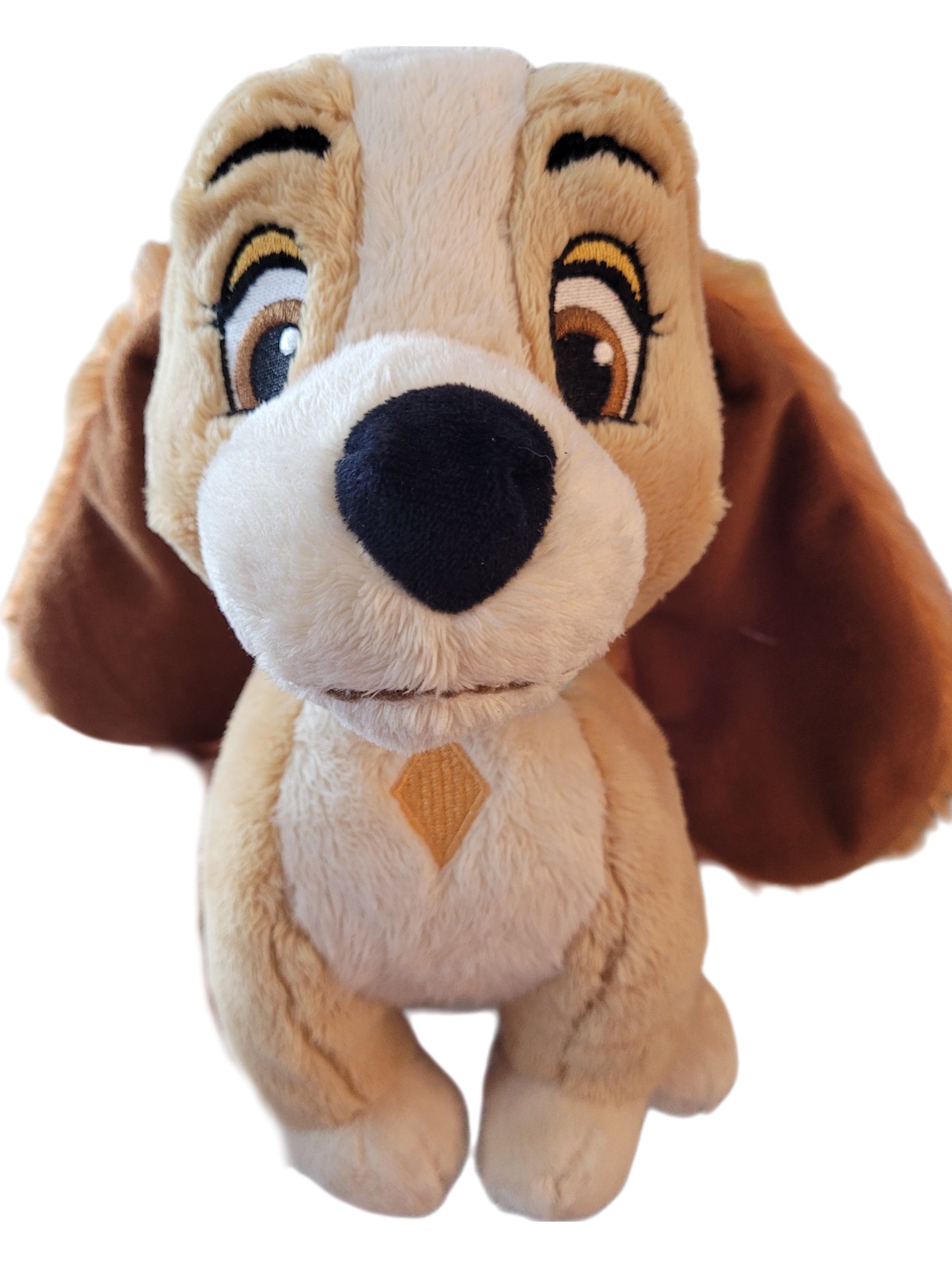 Peluche chien belle lady