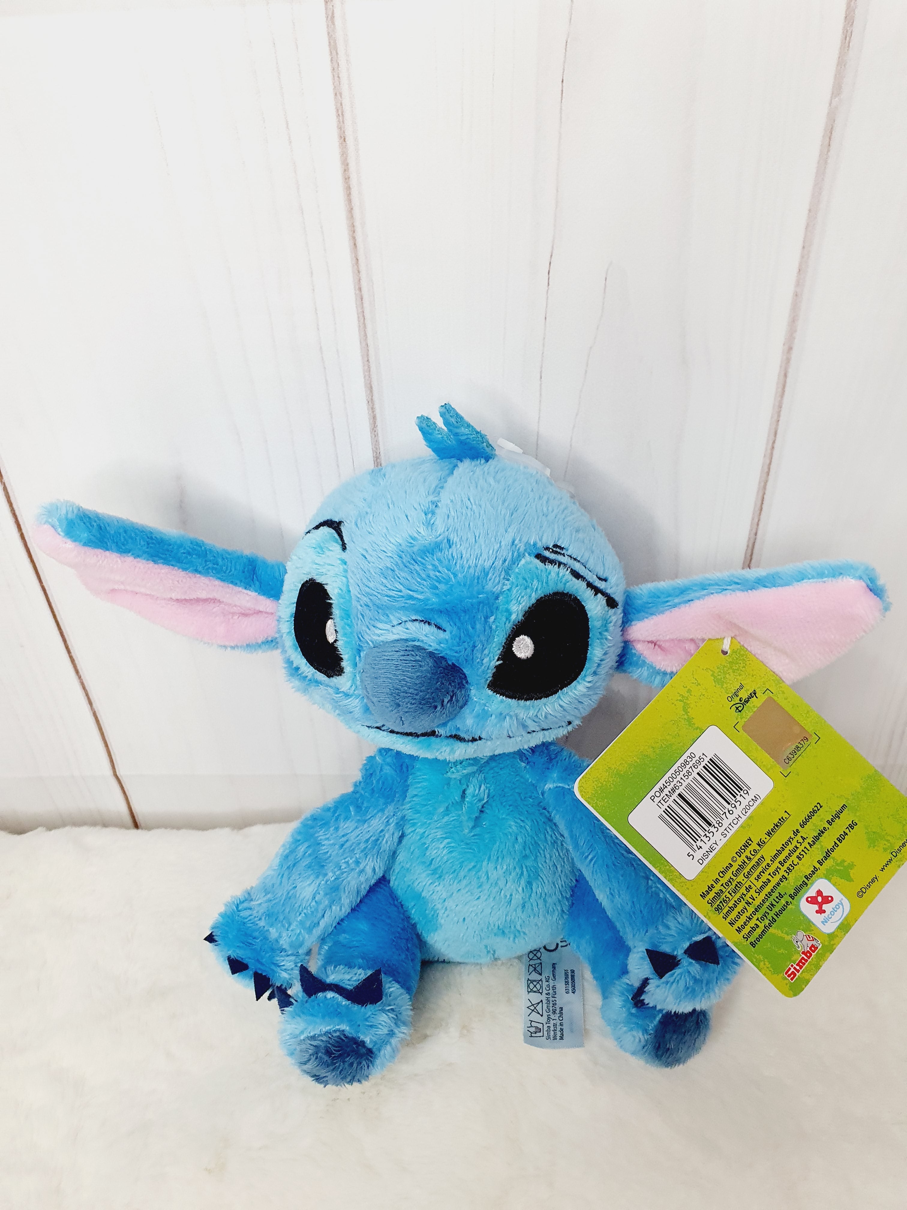 Peluche Stitch 15cm seule ou pour Ballon bulle