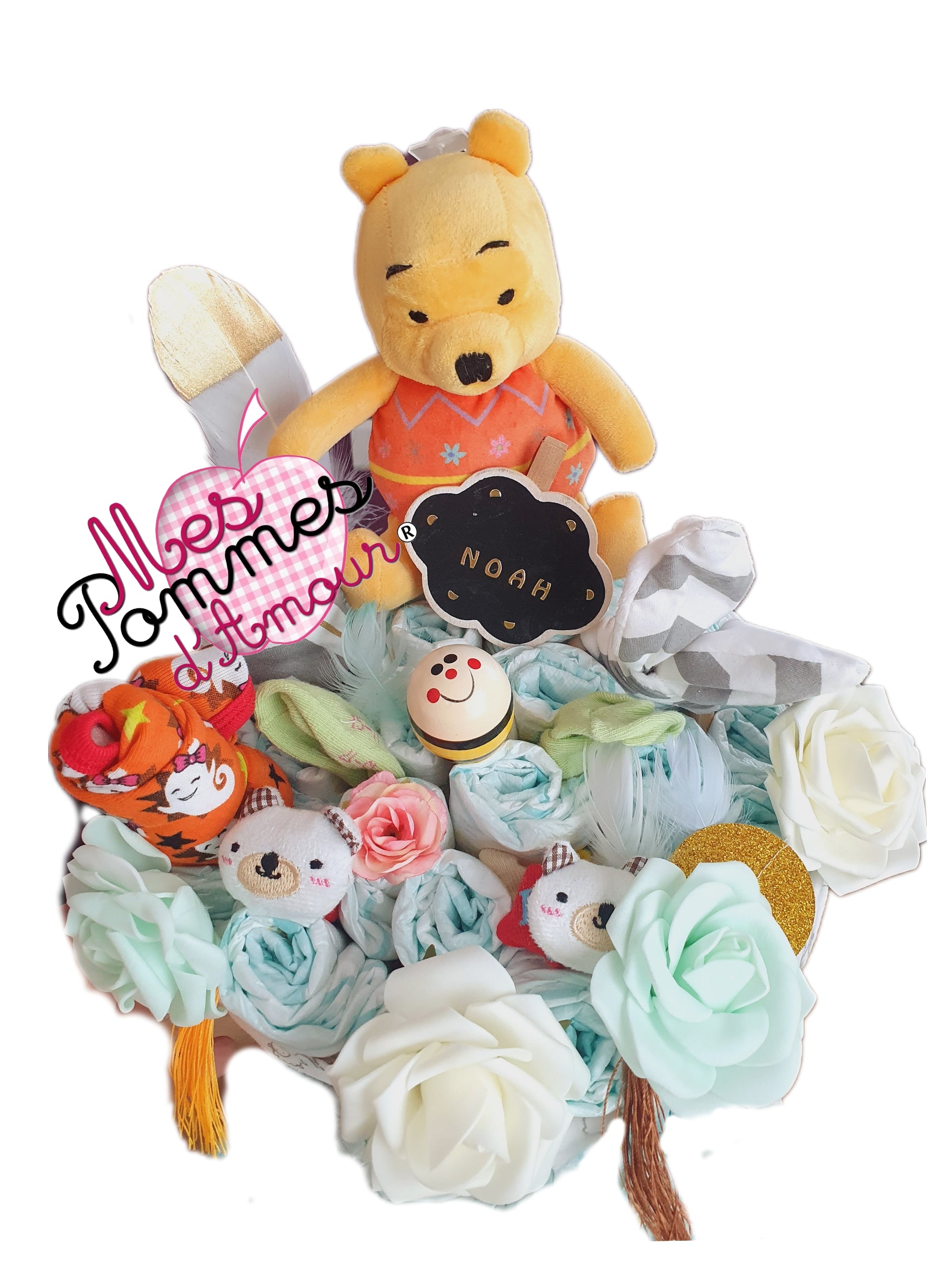 Winnie the Pooh birth bouquet