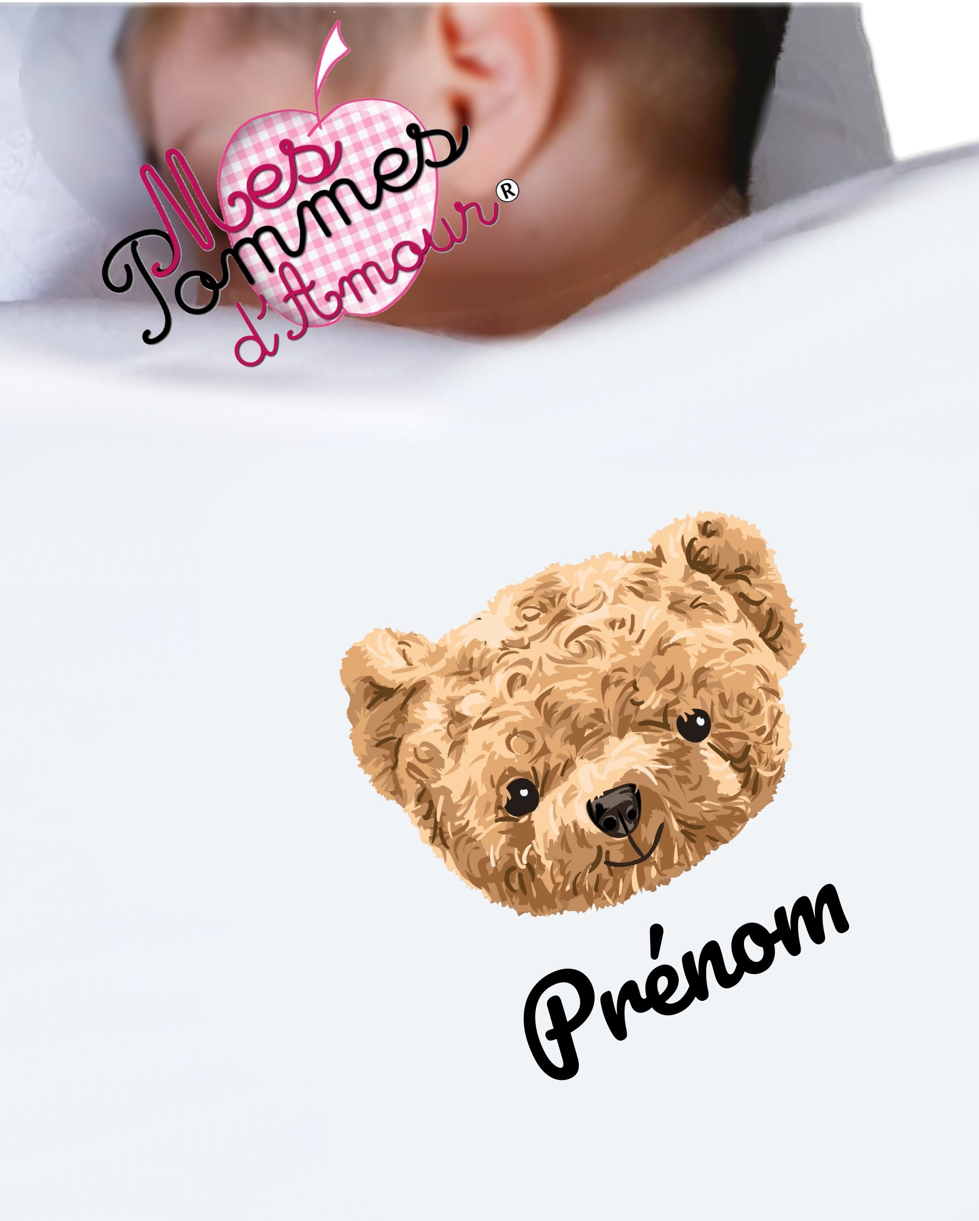 Personalized Teddy Bear Blanket