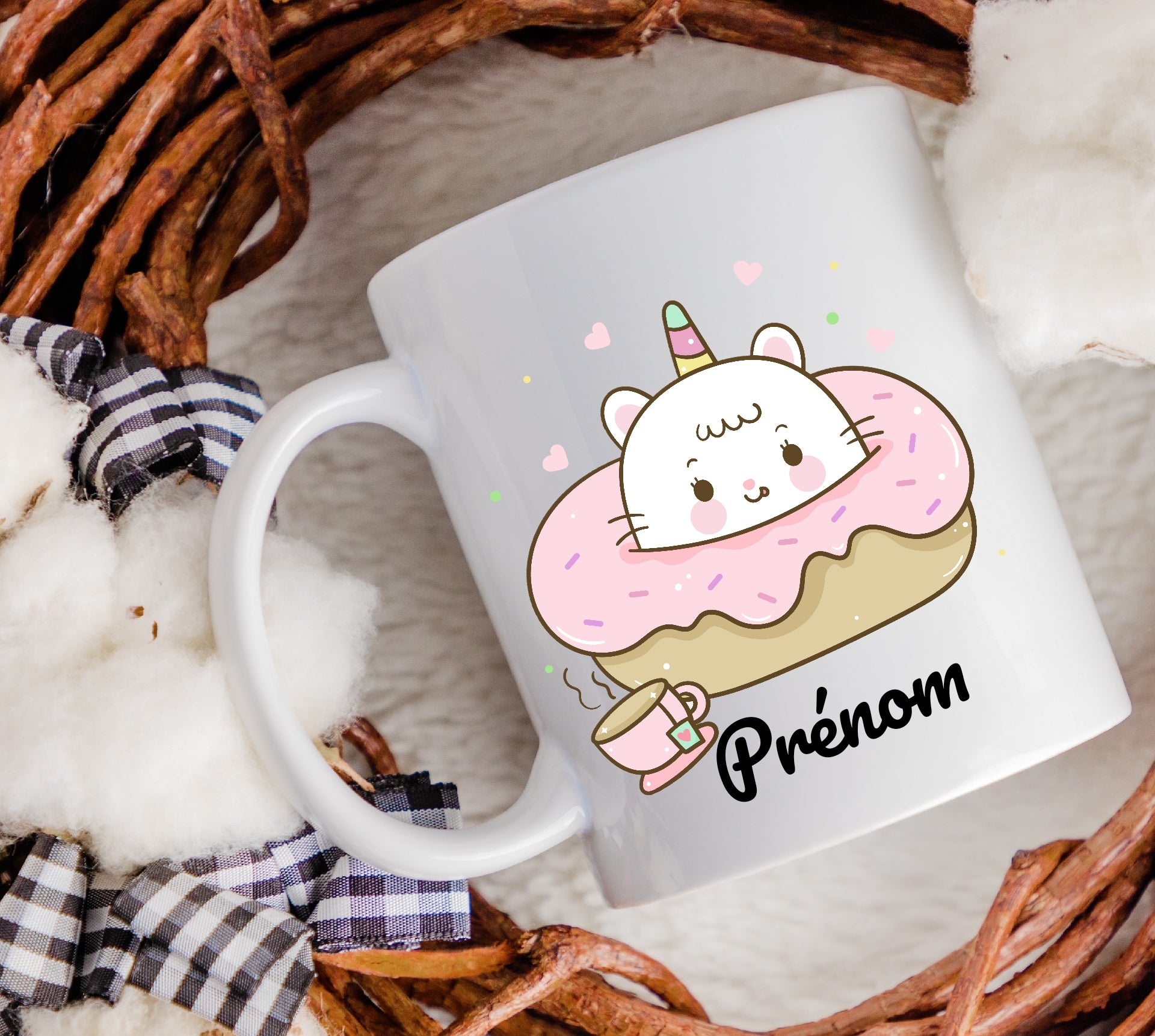 Personalized Zen Unicorn Mug