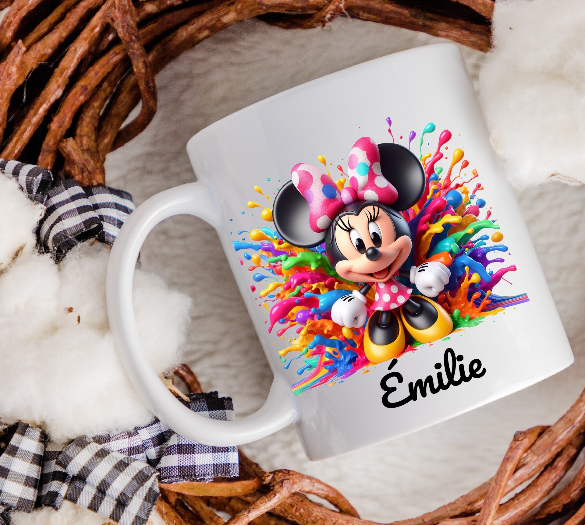 Mug Minnie personnalisé