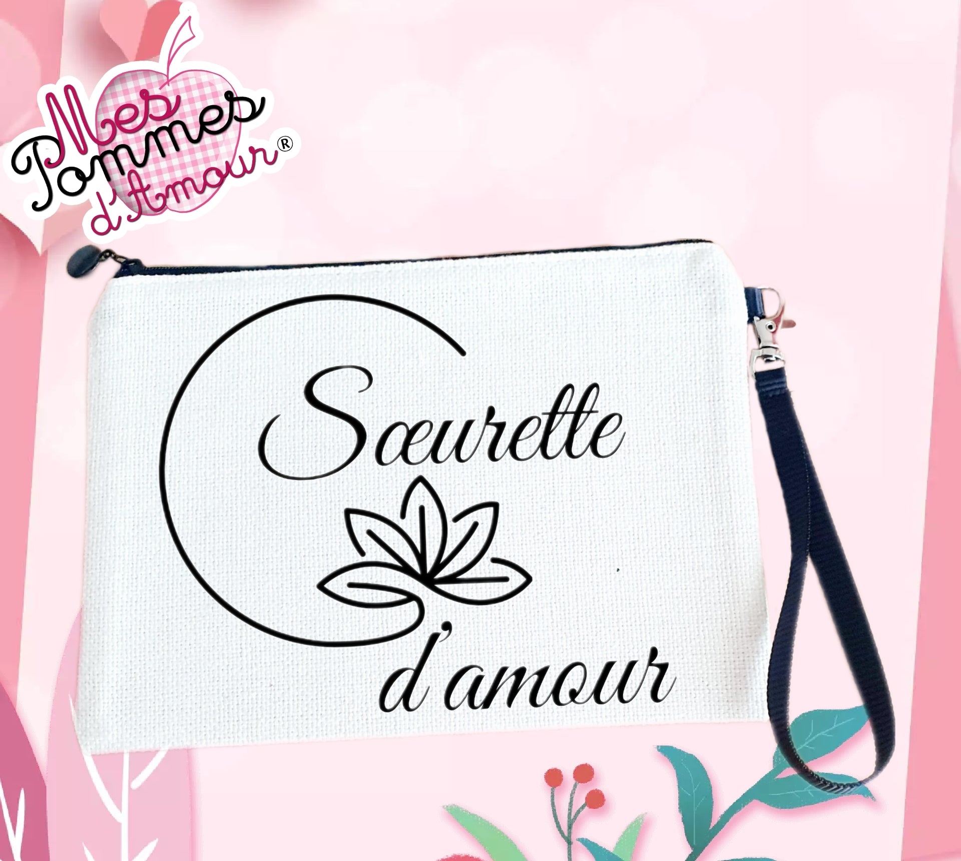 Pochette personnalisée Amour