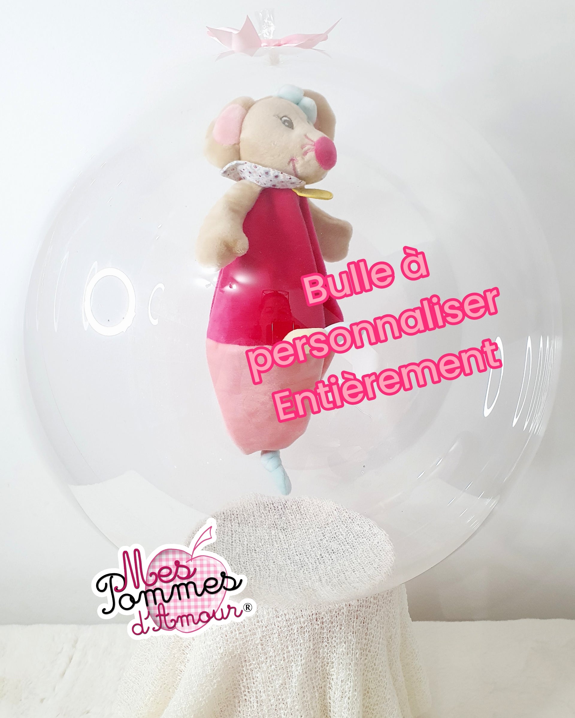 Ballon bulle sourissette