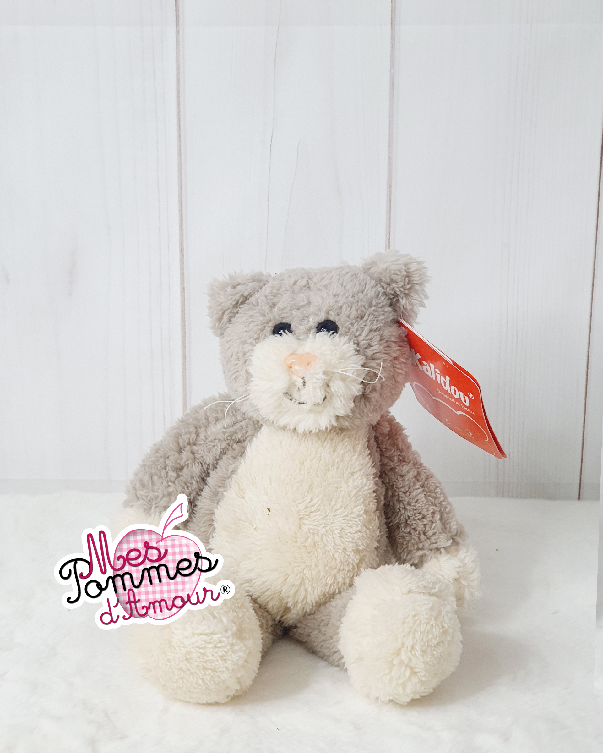 Peluche chaton 15cm pour Ballon Bulle