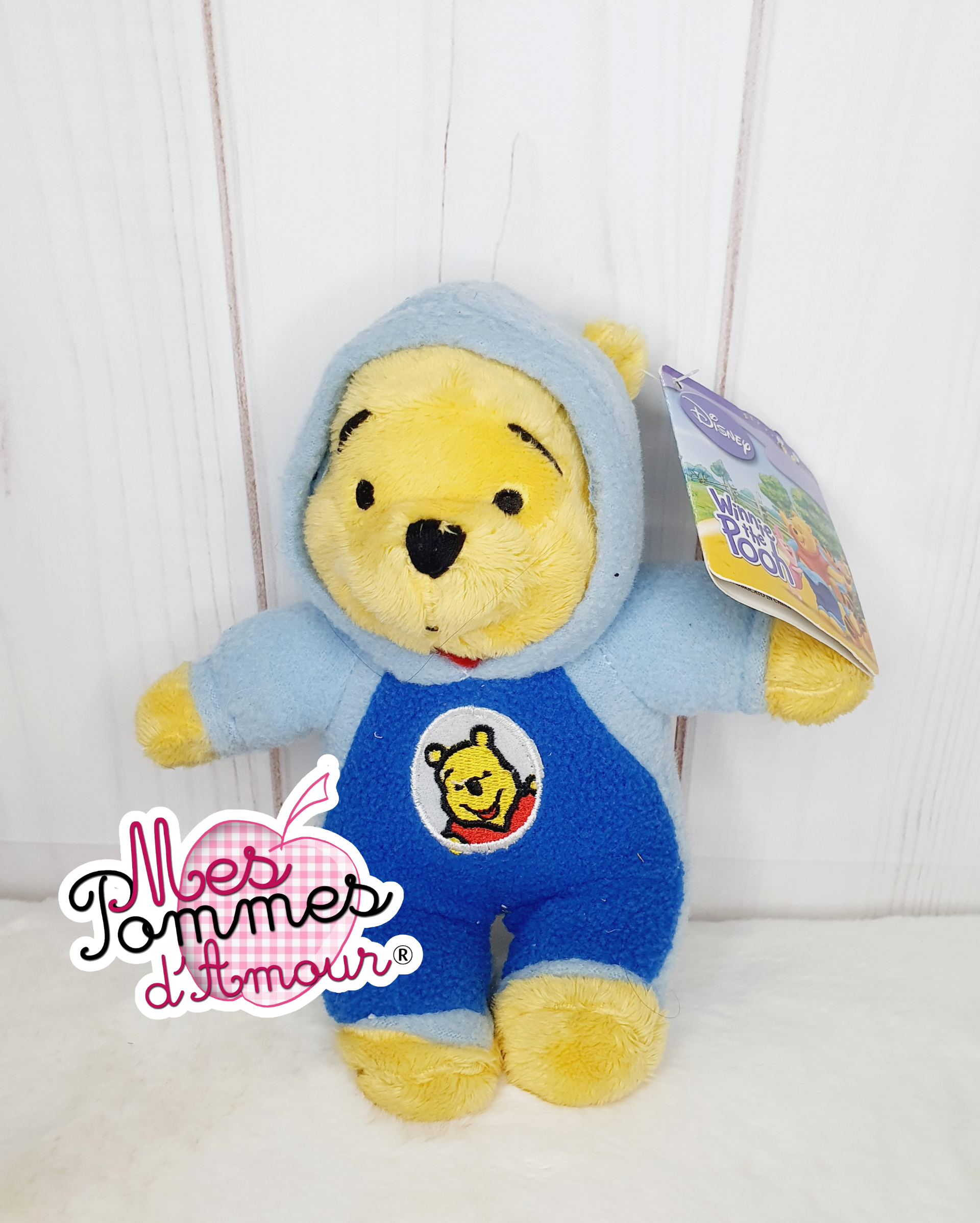 Peluche Winnie pyjama 16cm pour Ballon Bulle