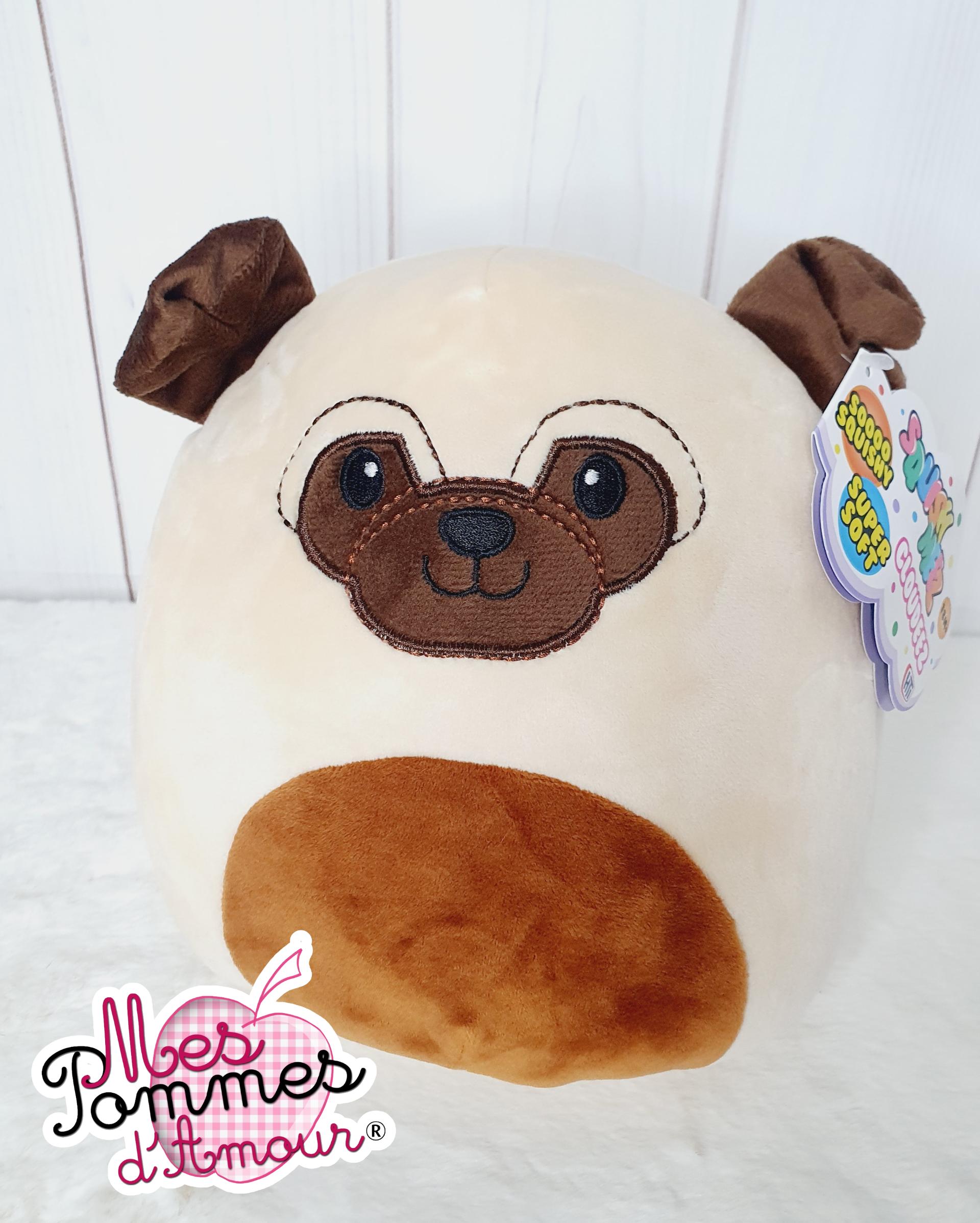 Peluche carlin 20cm pour Ballon Bulle