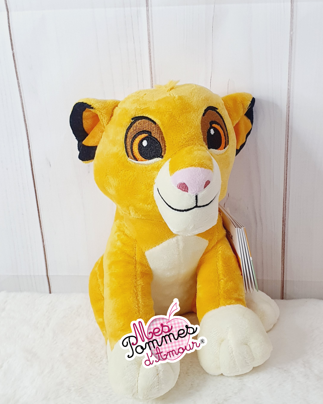 Peluche Simba luxe pour Ballon Bulle