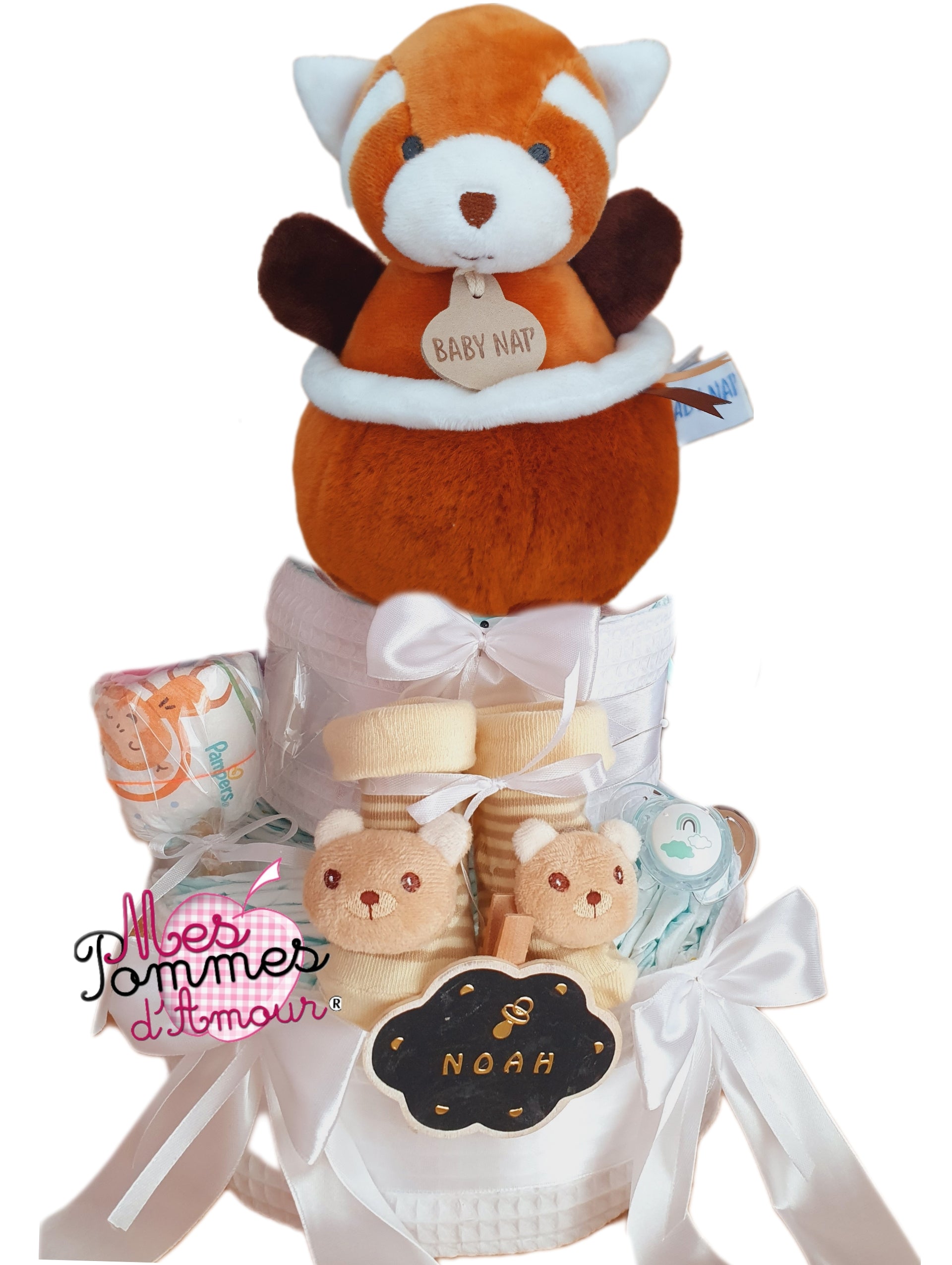 gateau de couches bébé baby s cake diaper cake boite musical pour naissance de bebe