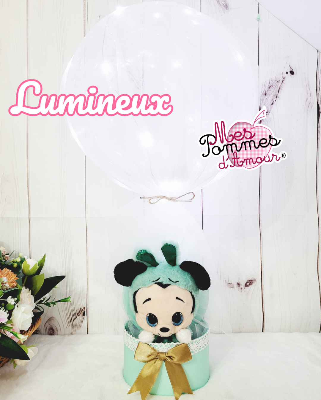 Ballon lumineux Mickey cadeau pour la chambre
