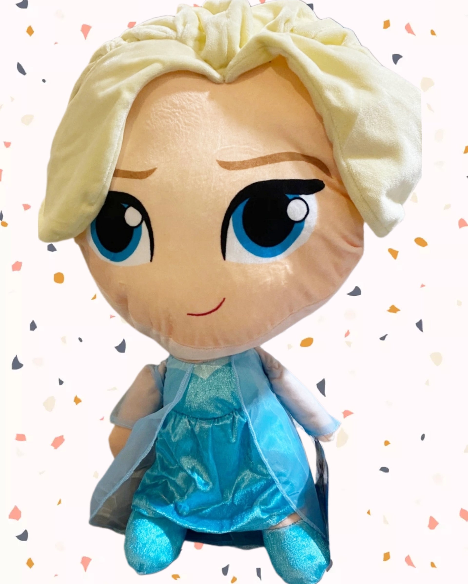 Grande peluche Elsa de la reine des neiges 54 cm Disney