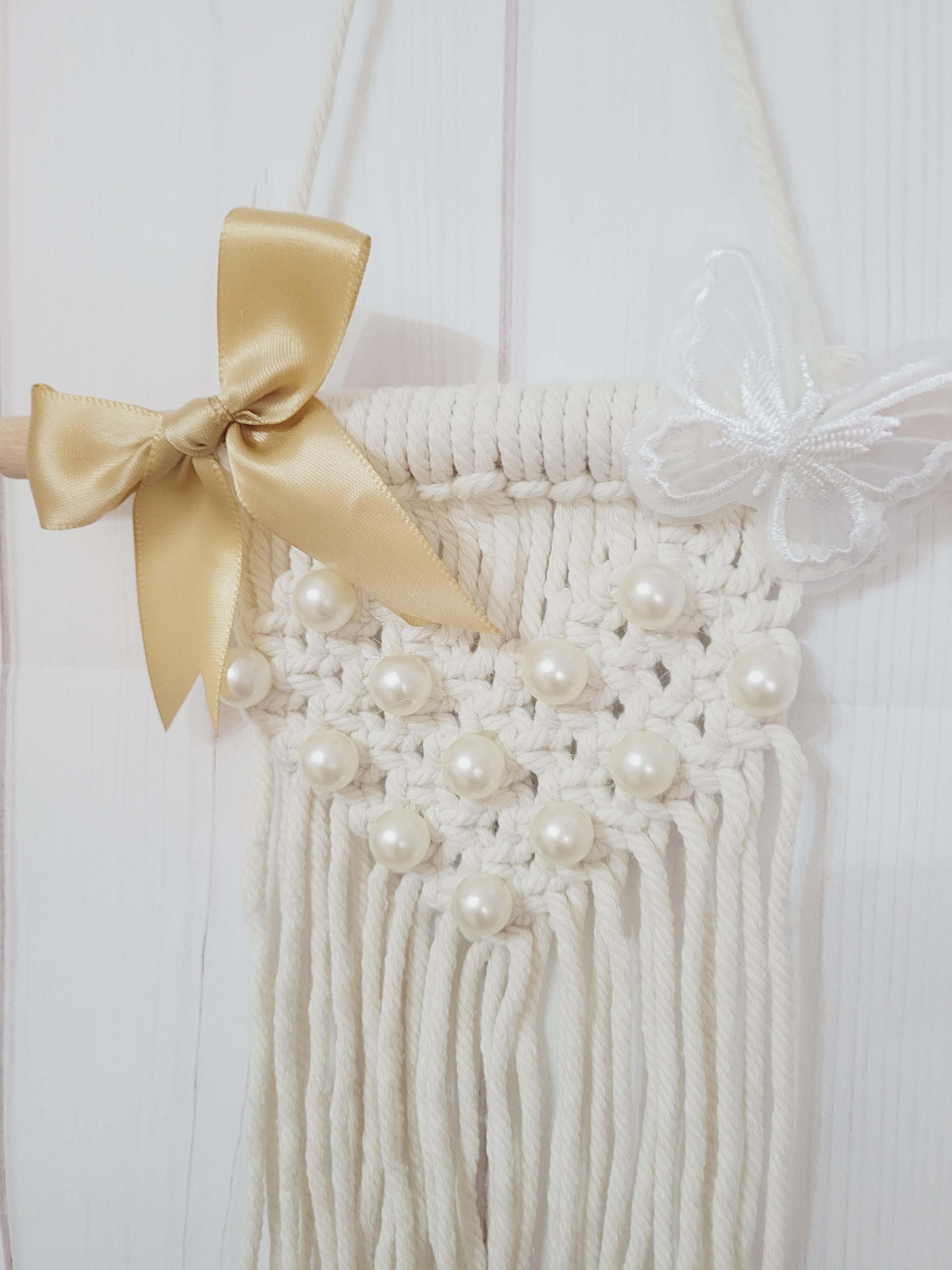 décoration macramé modèle simple
