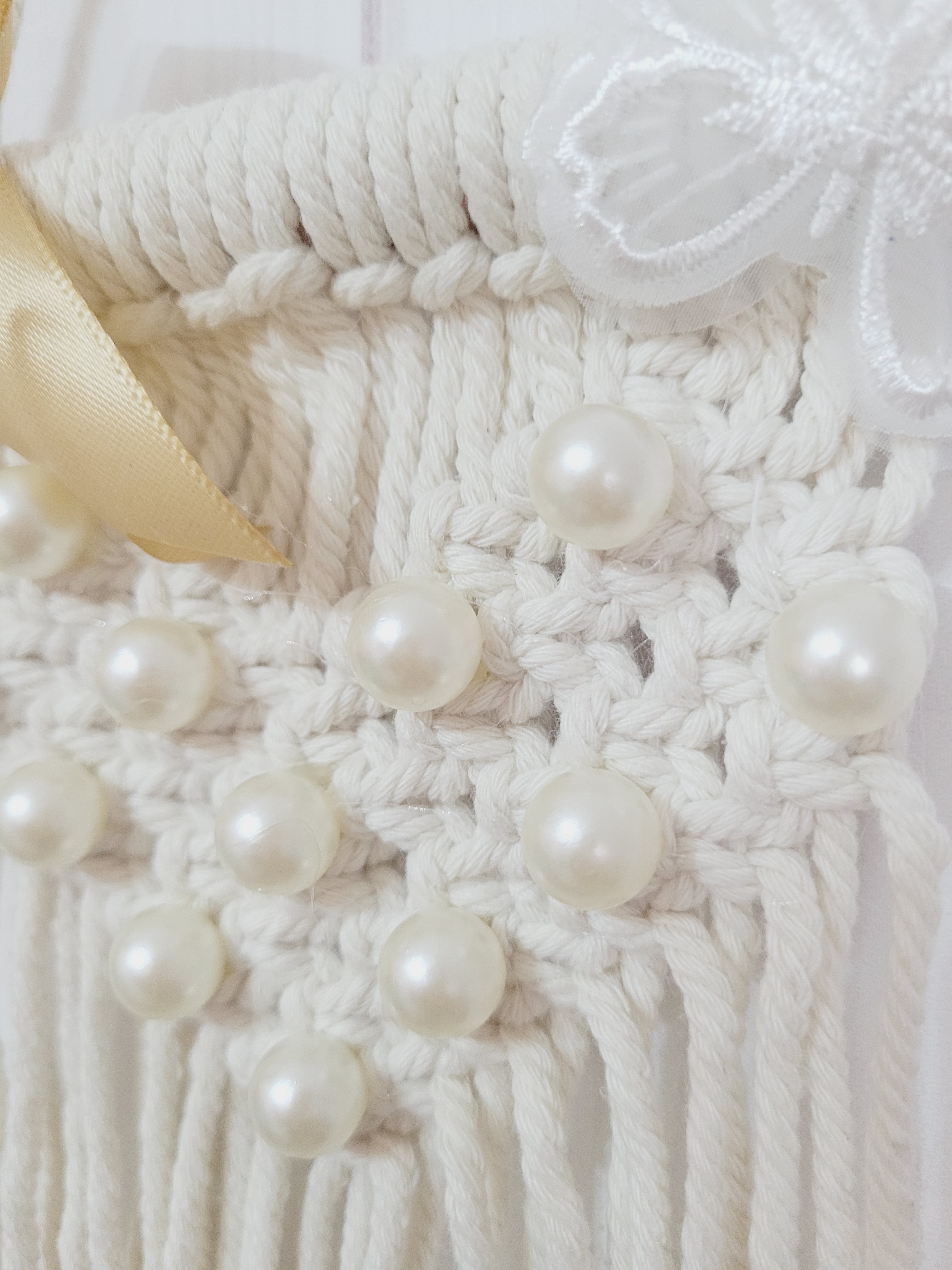 décoration macramé modèle simple