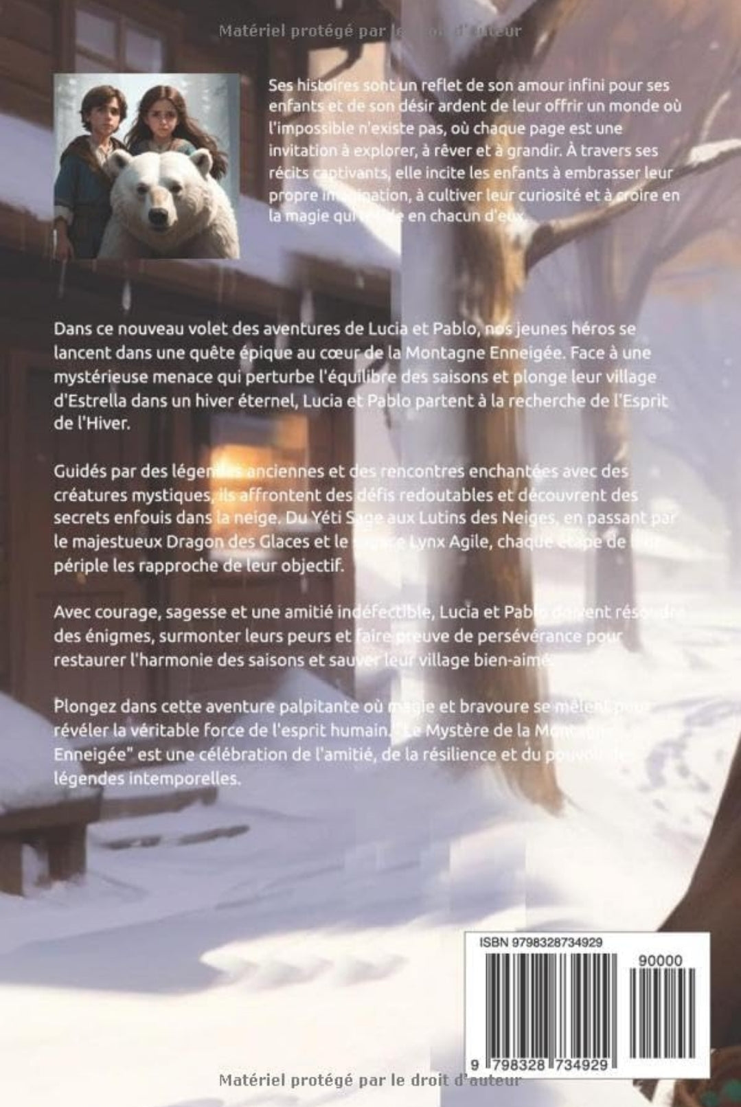 Le Mystère de la Montagne Enneigée - TOME 3 - les aventures de Lucia et Pablo