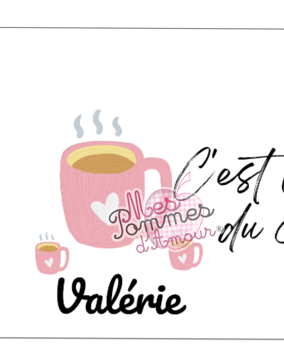 Mug c'est l'heure du matcha/café/thé