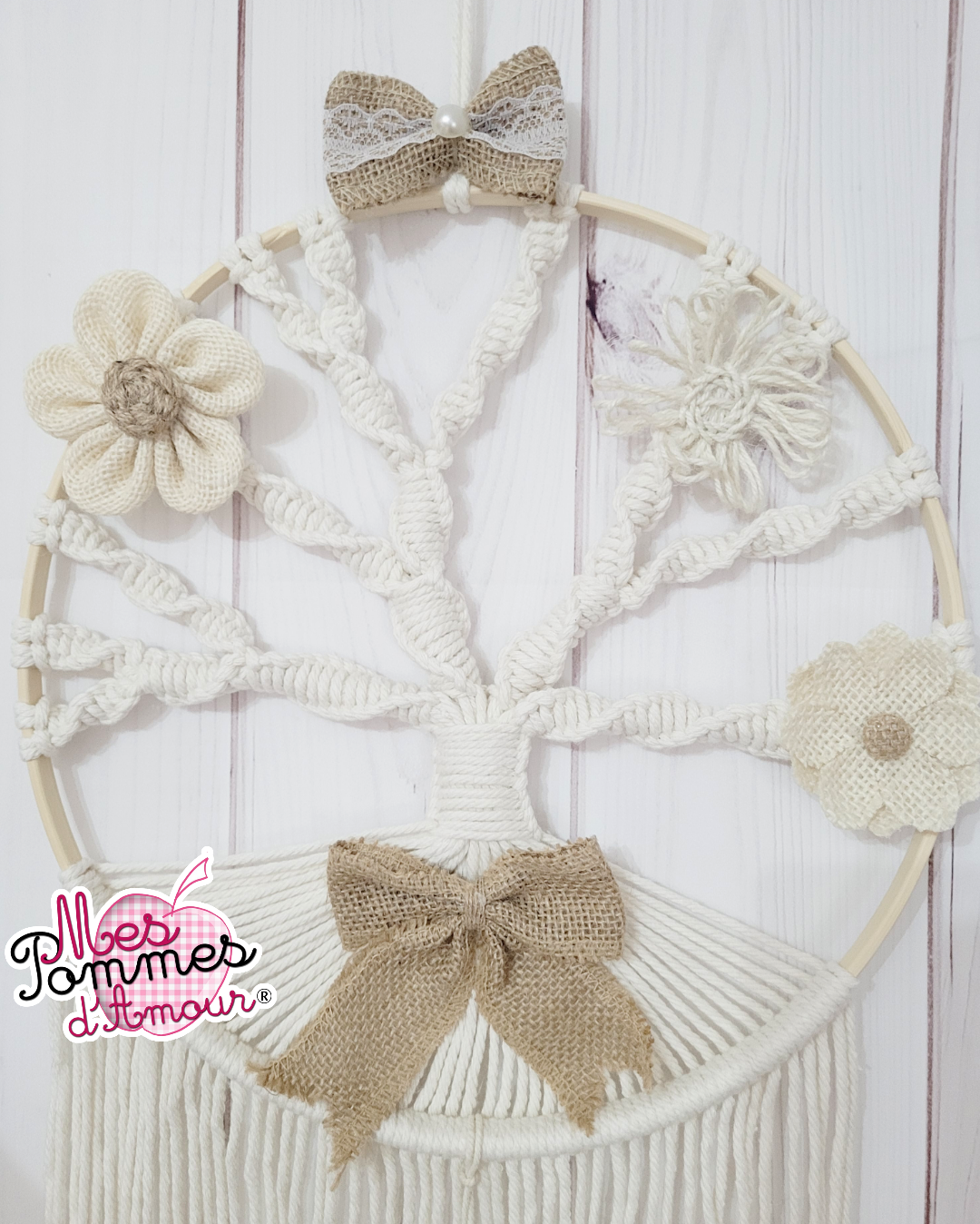 Arbre de vie en macramé SUR COMMANDE